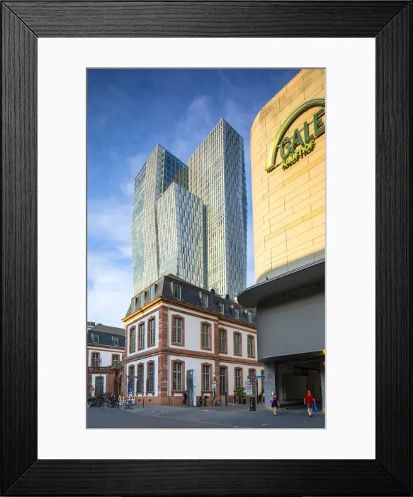 Framed Print : Jumeirah Frankfurt Hotel, Frankfurt, Hesse, Germany