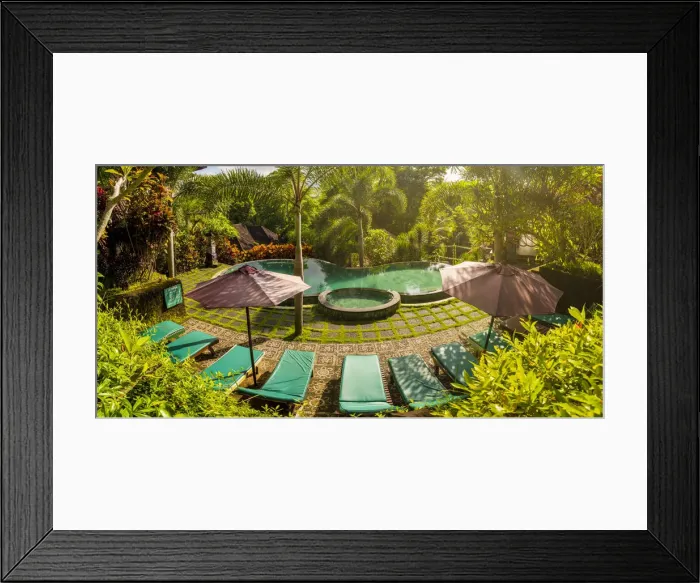 Framed Print : Sidemen, Karangasem Regency, Bali, Indonesia