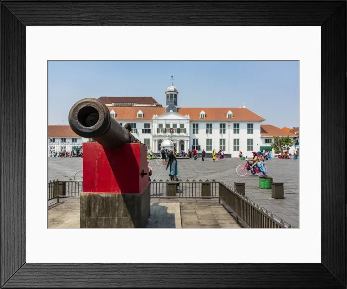 Framed Print : Jakarta History Museum, old town, Jakarta, Java, Indonesia Framed Print : Jakarta History Museum, old town, Jakarta, Java, Indonesia