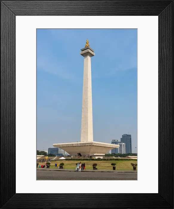 Framed Print : National Monument tower, Merdeka Square, Jakarta, Java, Indonesia Framed Print : National Monument tower, Merdeka Square, Jakarta, Java, Indonesia