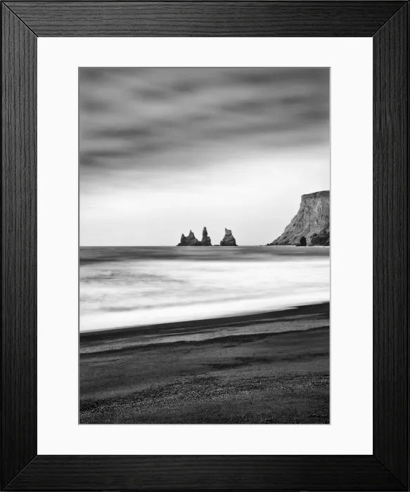 Framed Print : Beach at Vik, Iceland Framed Print : Beach at Vik, Iceland