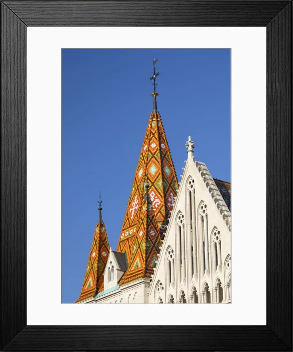 Framed Print : Matthias Church, Budapest, Hungary Framed Print : Matthias Church, Budapest, Hungary