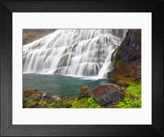 Framed Print : Dynjandi Waterfall, Iceland