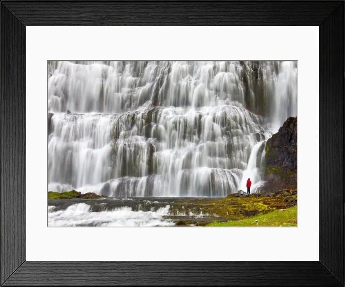 Framed Print : Dynjandi Waterfall, Iceland