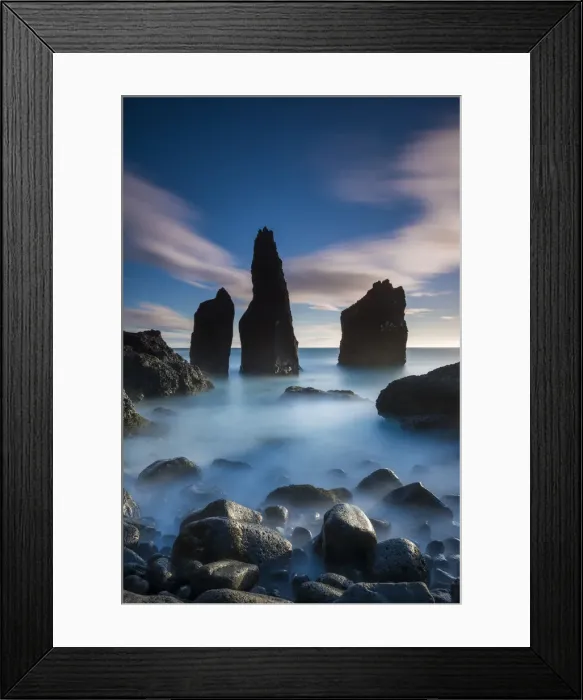 Framed Print : Sea Stacks at Reykjanes Peninsula, Iceland Framed Print : Sea Stacks at Reykjanes Peninsula, Iceland