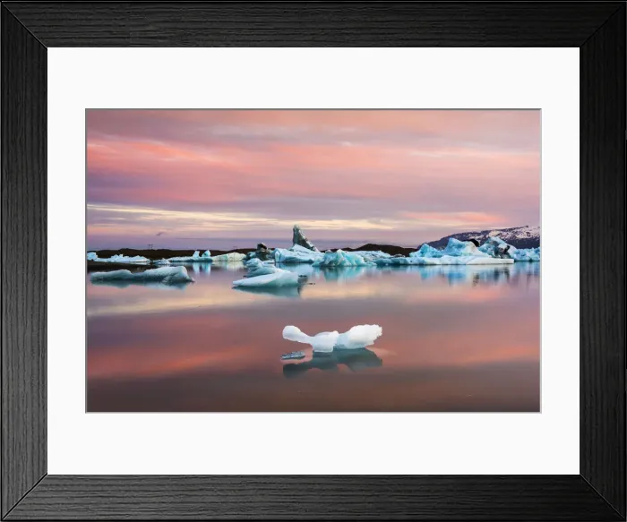 Framed Print : Jokulsarlon glacier lagoon, East Iceland Framed Print : Jokulsarlon glacier lagoon, East Iceland