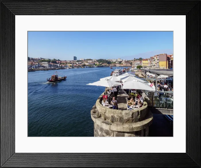 Framed Print : Bar Ponte Pensil, Dom Luis I Bridge, Porto, Portugal Framed Print : Bar Ponte Pensil, Dom Luis I Bridge, Porto, Portugal