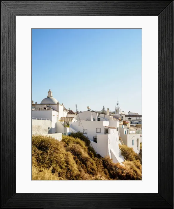 Framed Print : Albufeira Cityscape, Algarve, Portugal