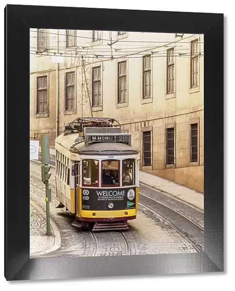 Tram number 28, Lisbon, Portugal