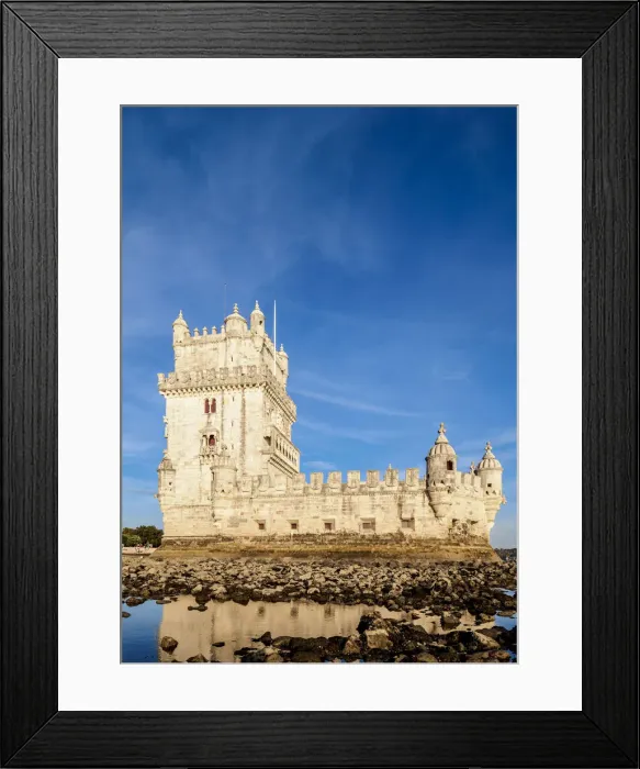 Framed Print : Belem Tower, Lisbon, Portugal
