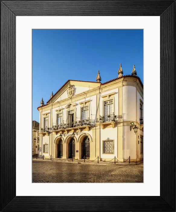 Framed Print : City Hall, Faro, Algarve, Portugal Framed Print : City Hall, Faro, Algarve, Portugal