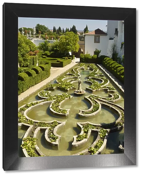 Gardens of the Paco Episcopal of Castelo Branco, founded in the 18th century by the