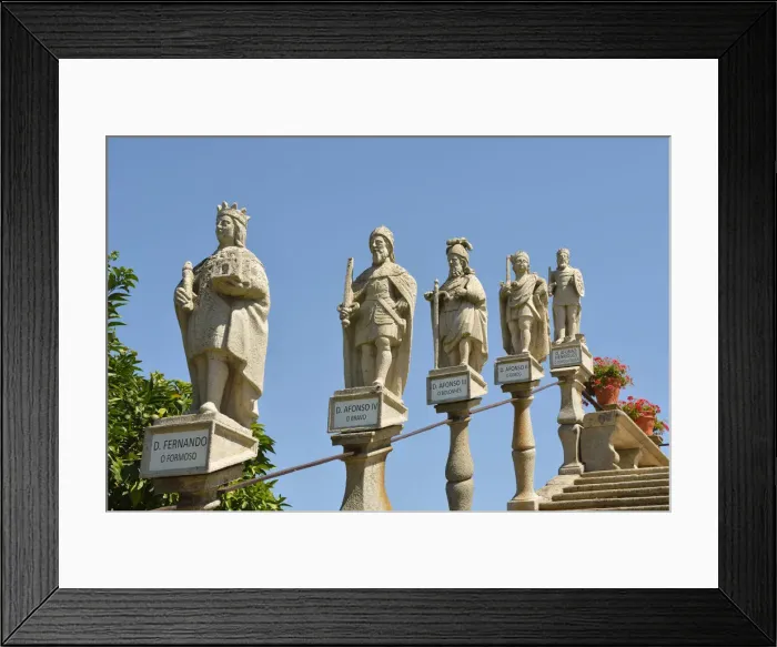 Framed Print : Portuguese Kings stairway in the gardens of the Paco Episcopal of Castelo Branco Framed Print : Portuguese Kings stairway in the gardens of the Paco Episcopal of Castelo Branco