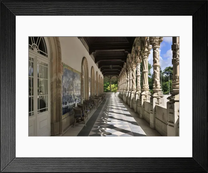 Framed Print : Bussaco Palace Hotel, a royal fairy tale hotel, built in 1885 Framed Print : Bussaco Palace Hotel, a royal fairy tale hotel, built in 1885