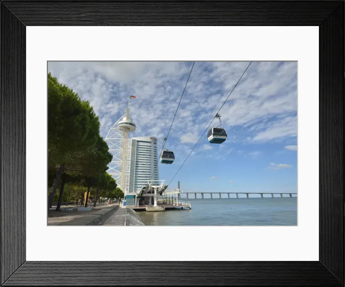 Framed Print : Vasco da Gama Tower at the Parque das Nacoes, a project by Leonor Janeiro and Nick Jacobs
