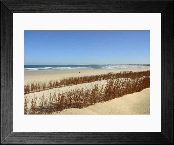 Framed Print : Baleal beach. Peniche, Portugal