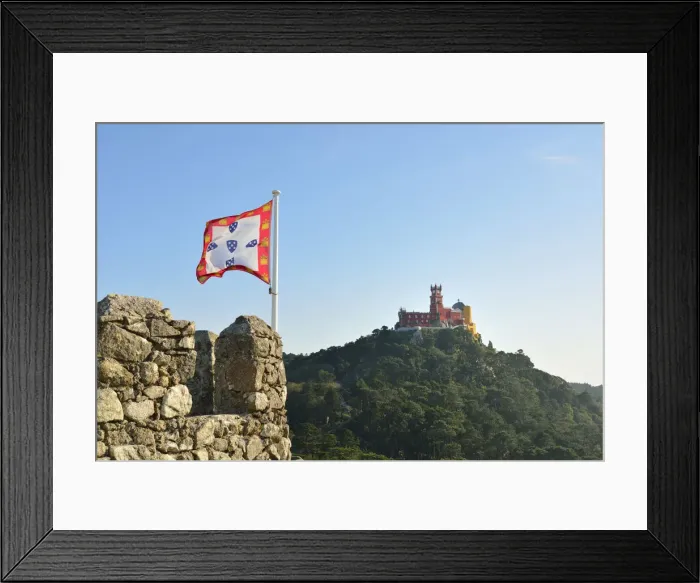 Framed Print : Castelo dos Mouros (Castle of the Moors), dating back to the 10th century Framed Print : Castelo dos Mouros (Castle of the Moors), dating back to the 10th century