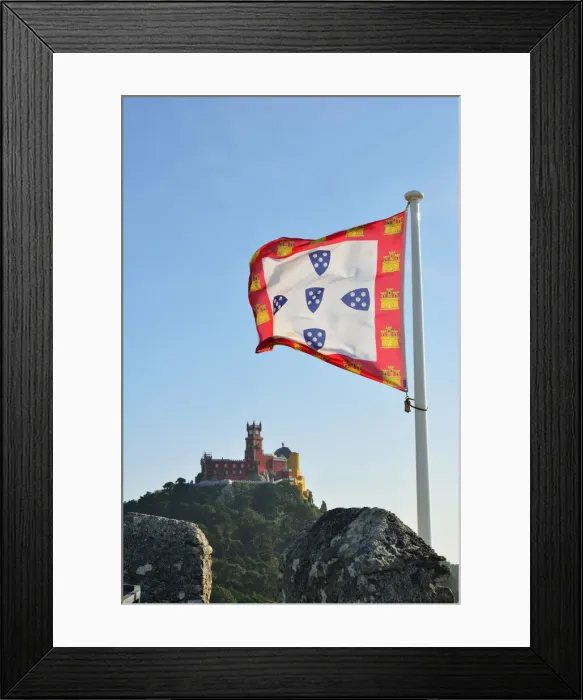Framed Print : Castelo dos Mouros (Castle of the Moors), dating back to the 10th century Framed Print : Castelo dos Mouros (Castle of the Moors), dating back to the 10th century