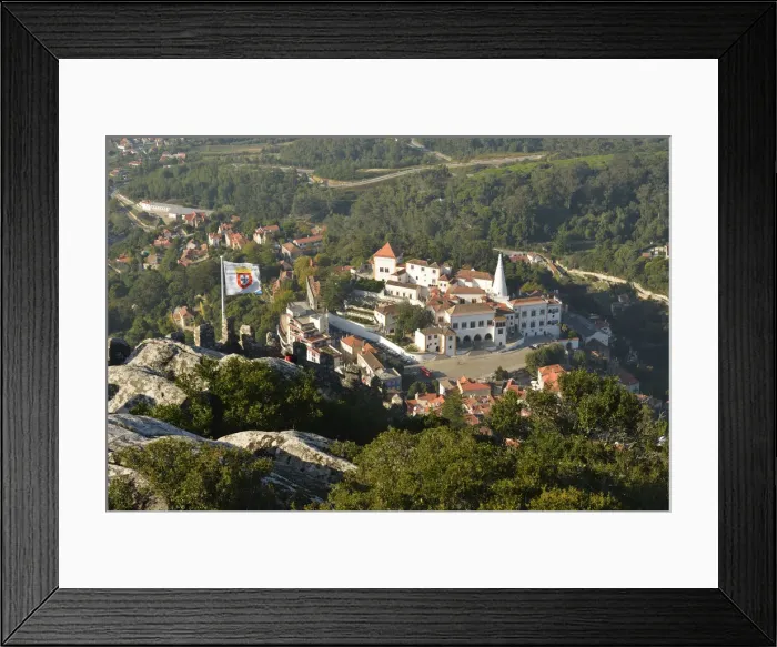 Framed Print : Palacio Nacional de Sintra (Sintra National Palace). Portugal