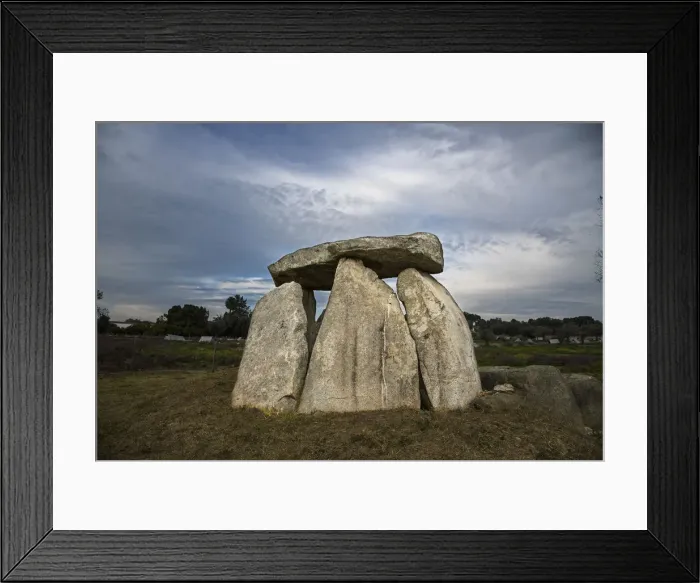 Framed Print : Dolmen at Vidigueira, Redondo. Alentejo, Portugal Framed Print : Dolmen at Vidigueira, Redondo. Alentejo, Portugal