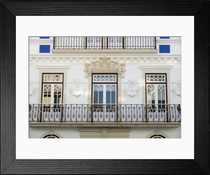 Framed Print : Detail of the Cultural Center of Ericeira. Portugal Framed Print : Detail of the Cultural Center of Ericeira. Portugal