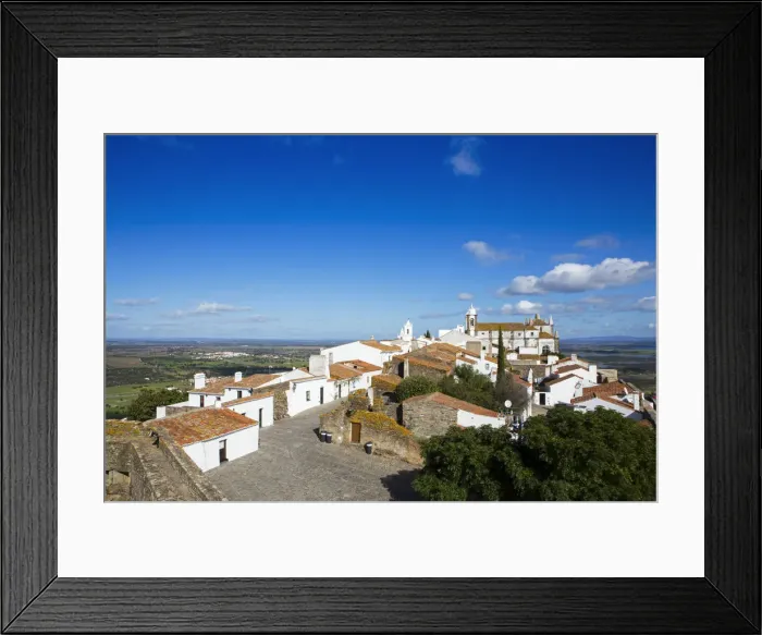 Framed Print : Europe, Portugal, Alentejo, Monsaraz, the medieval and Moorish centre of the town Framed Print : Europe, Portugal, Alentejo, Monsaraz, the medieval and Moorish centre of the town