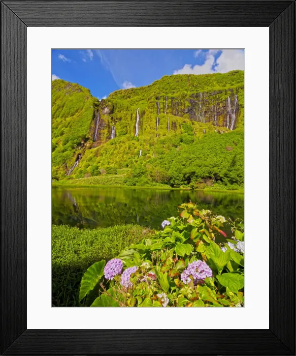 Framed Print : Portugal, Azores, Flores, Fajazinha, Lagoa das Patas and Poco da Alagoinha Framed Print : Portugal, Azores, Flores, Fajazinha, Lagoa das Patas and Poco da Alagoinha