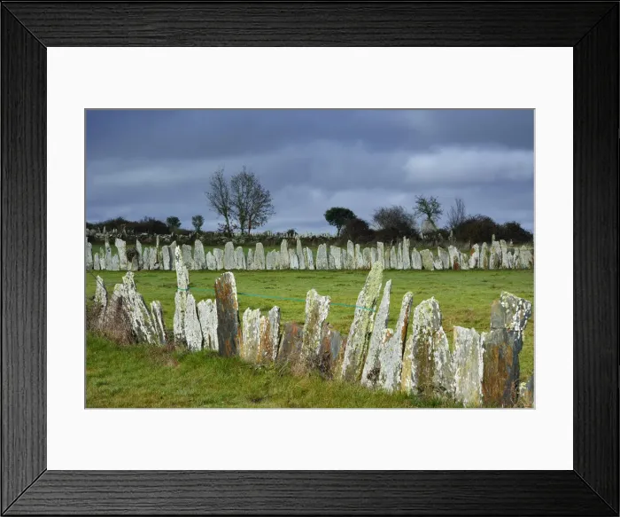 Framed Print : Dry stone walls made of schist at Alcanices. Zamora, Spain Framed Print : Dry stone walls made of schist at Alcanices. Zamora, Spain
