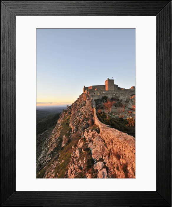 Framed Print : The medieval castle of Marvao. Alentejo, Portugal Framed Print : The medieval castle of Marvao. Alentejo, Portugal