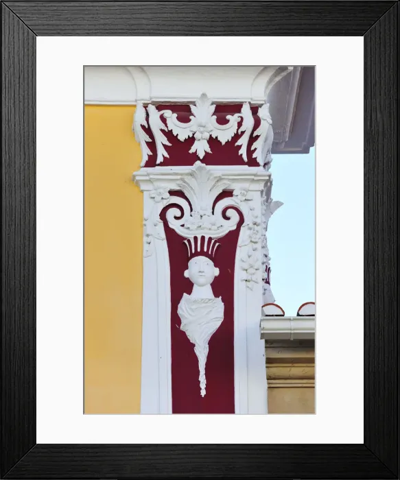 Framed Print : Detail of a house. Castelo de Vide, Alentejo. Portugal Framed Print : Detail of a house. Castelo de Vide, Alentejo. Portugal