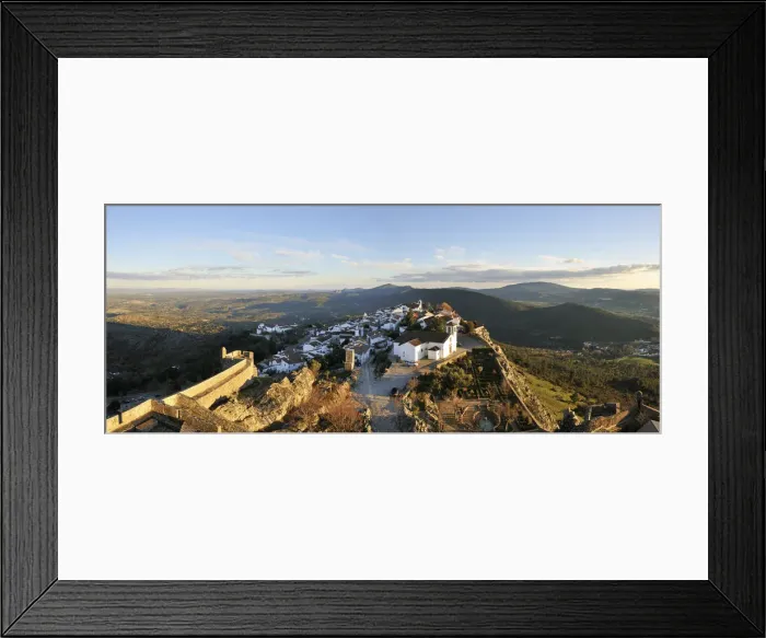 Framed Print : The medieval village of Marvao. Alentejo, Portugal Framed Print : The medieval village of Marvao. Alentejo, Portugal