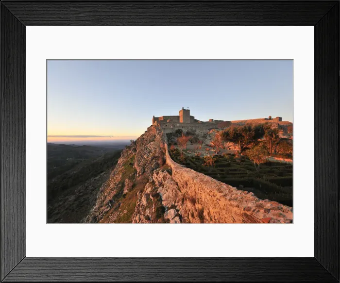 Framed Print : The medieval castle of Marvao. Alentejo, Portugal
