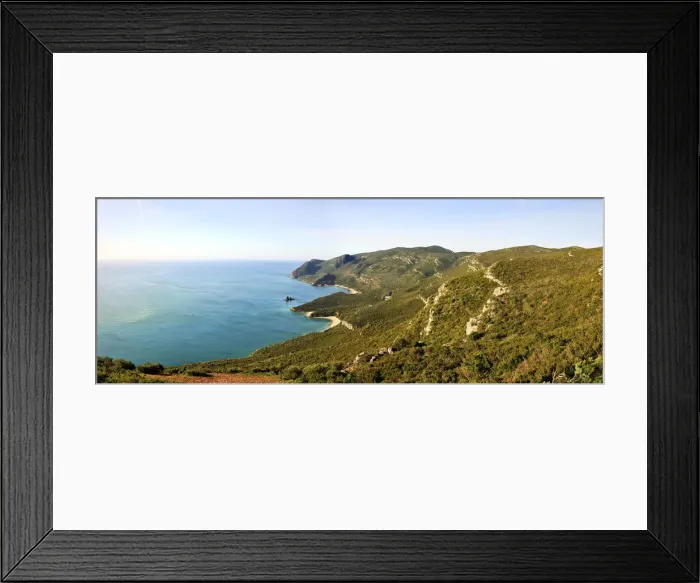 Framed Print : Arrabida Natural Park. Setubal, Portugal