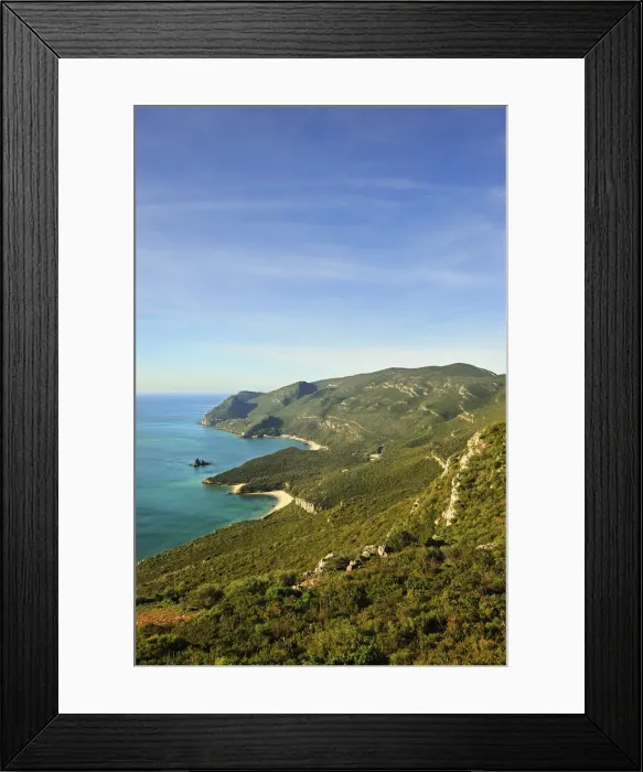 Framed Print : Arrabida Natural Park. Setubal, Portugal Framed Print : Arrabida Natural Park. Setubal, Portugal