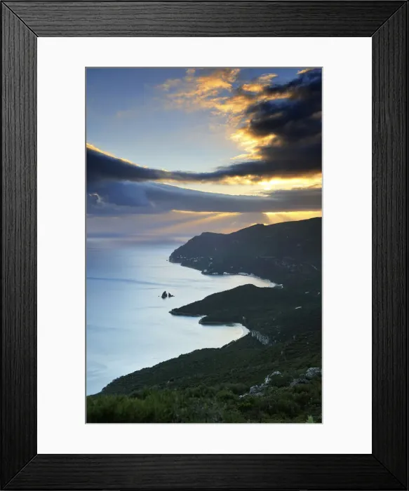 Framed Print : Arrabida mountain range (Serra da Arrabida), Portugal Framed Print : Arrabida mountain range (Serra da Arrabida), Portugal