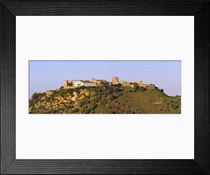 Framed Print : The medieval castle of Palmela. Portugal Framed Print : The medieval castle of Palmela. Portugal