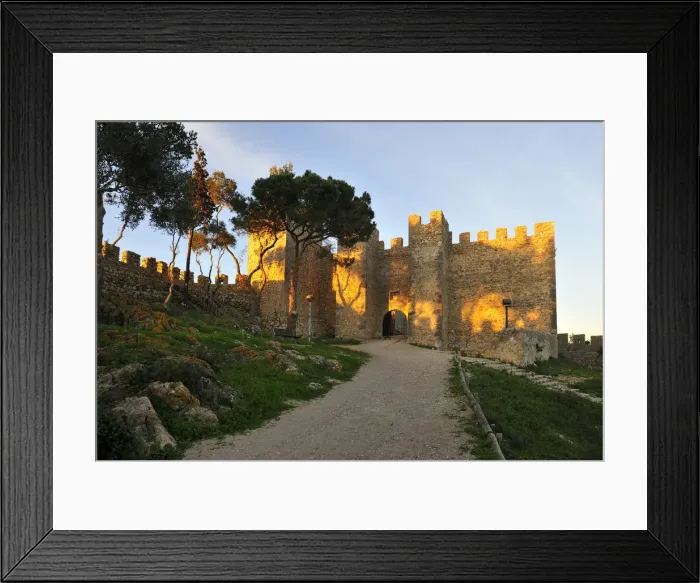 Framed Print : The medieval castle of Sesimbra, Portugal Framed Print : The medieval castle of Sesimbra, Portugal