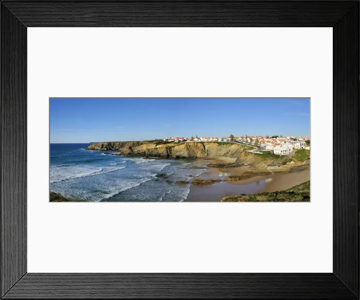 Framed Print : Zambujeira do Mar. Alentejo, Portugal