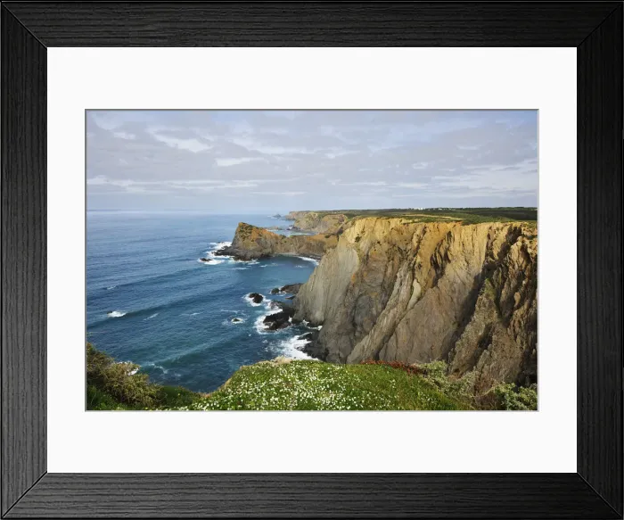 Framed Print : Arrifana cliffs. Aljezur, Algarve Framed Print : Arrifana cliffs. Aljezur, Algarve