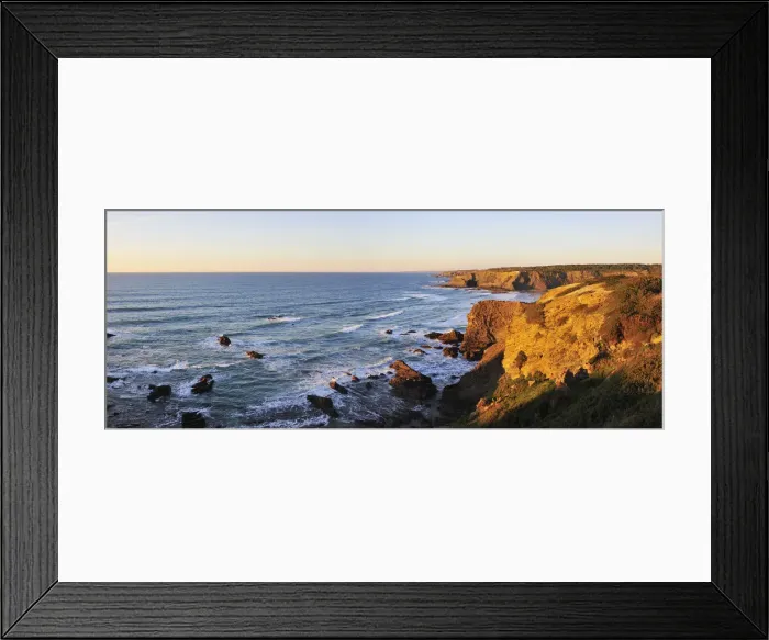 Framed Print : Odeceixe cliffs. Algarve, Portugal Framed Print : Odeceixe cliffs. Algarve, Portugal