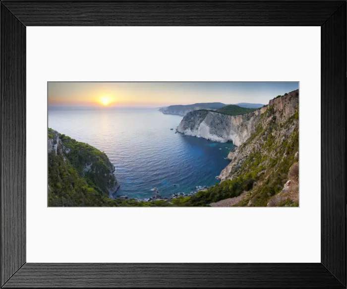 Framed Print : Sunset over Bay of Keri, Zante (Zakynthos), Ionian Islands, Greece Framed Print : Sunset over Bay of Keri, Zante (Zakynthos), Ionian Islands, Greece