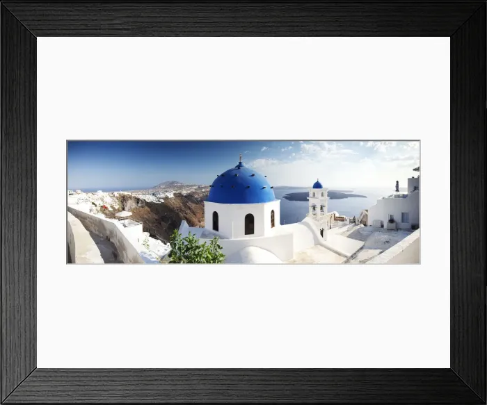 Framed Print : Greek Orthodox Church, Fira, Santorini, Cyclade Islands, Greece Framed Print : Greek Orthodox Church, Fira, Santorini, Cyclade Islands, Greece