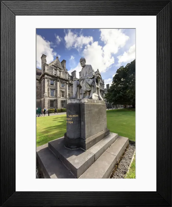 Framed Print : Europe, Dublin, George Salmon statue at Trinity college Framed Print : Europe, Dublin, George Salmon statue at Trinity college