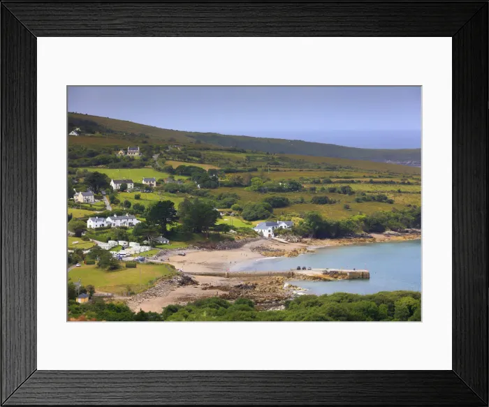 Framed Print : Europe, Ireland, Kerry county, ring of Kerry, small sea village along the Kerry county Framed Print : Europe, Ireland, Kerry county, ring of Kerry, small sea village along the Kerry county