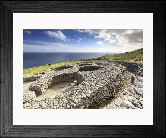 Framed Print : Europe, Ireland, Kerry county, Dingle Peninsula, Glenfahan Beehive Huts, Slea Head Framed Print : Europe, Ireland, Kerry county, Dingle Peninsula, Glenfahan Beehive Huts, Slea Head