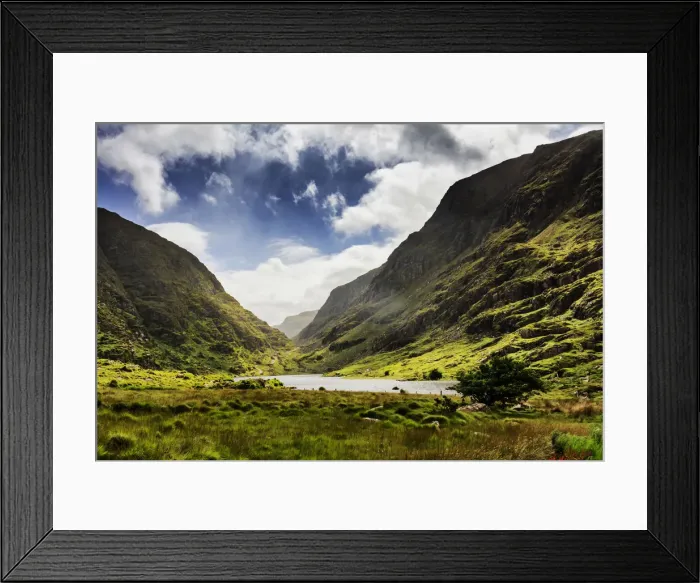 Framed Print : Europe, Ireland, ring of Kerry, Gap of Dunloe Framed Print : Europe, Ireland, ring of Kerry, Gap of Dunloe
