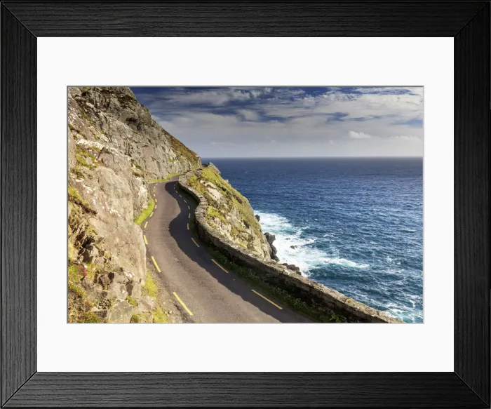 Framed Print : Europe, Ireland, Kerry county, scenic road along Dingle Peninsula near Slea Head Framed Print : Europe, Ireland, Kerry county, scenic road along Dingle Peninsula near Slea Head