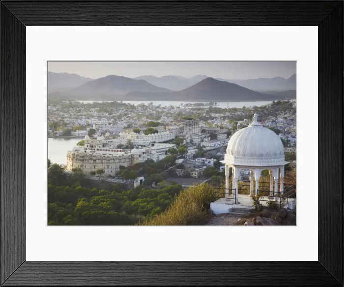 Framed Print : View of City Palace, Udaipur, Rajasthan, India Framed Print : View of City Palace, Udaipur, Rajasthan, India