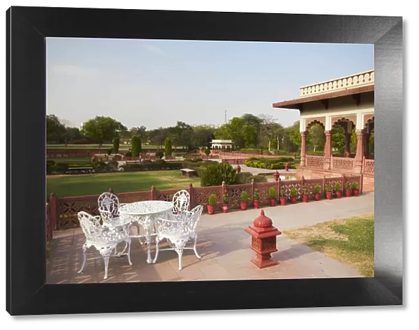 Gardens of Jai Mahal Palace Hotel, Jaipur, Rajasthan, India