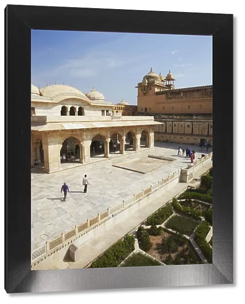 Sheesh Mahal (Mirror Palace) in Amber Fort, Jaipur, Rajasthan, India